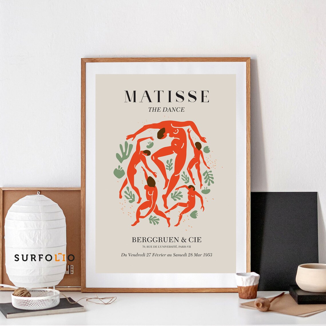 Matisse Dance, Henri Exhibition Poster