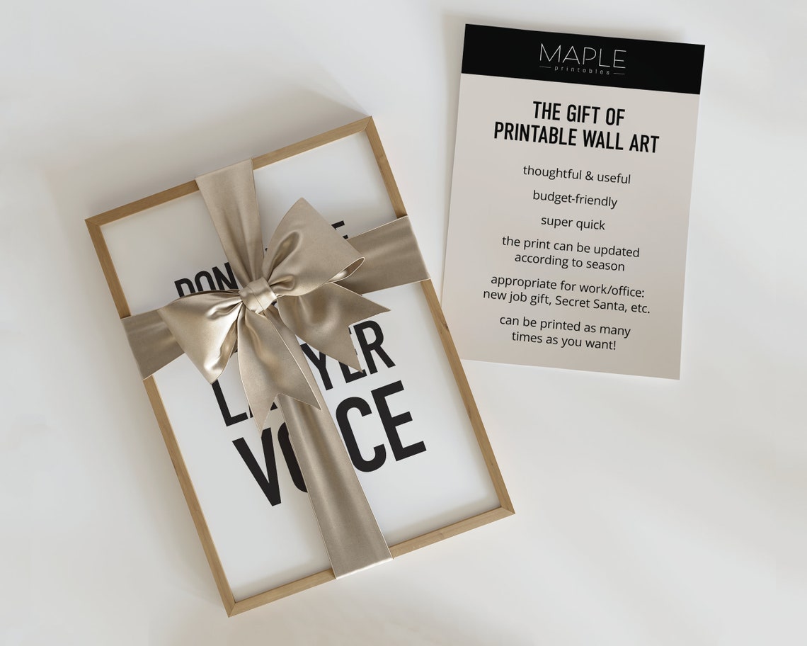 Lawyer Voice Quote Funny Attorney Gift Office Humor Wall Poster - Image 3