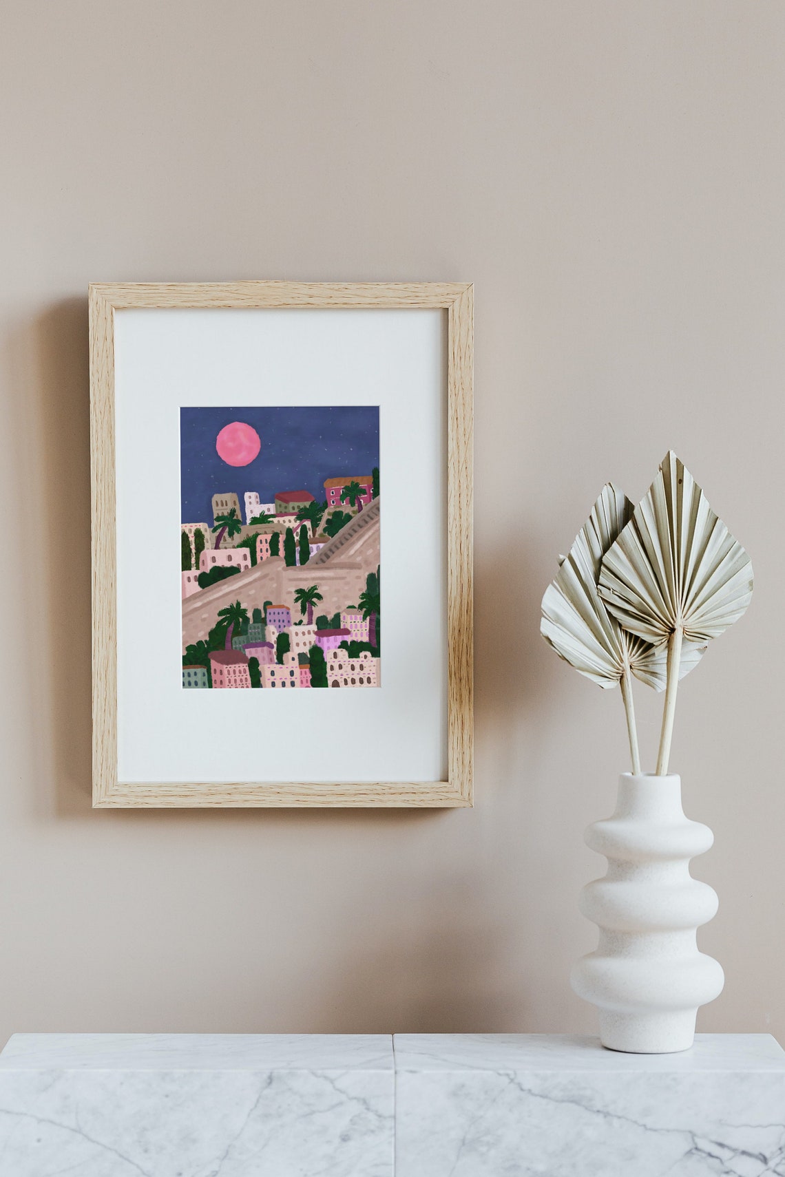Ibiza Old Retro City Travel Poster - Image 6