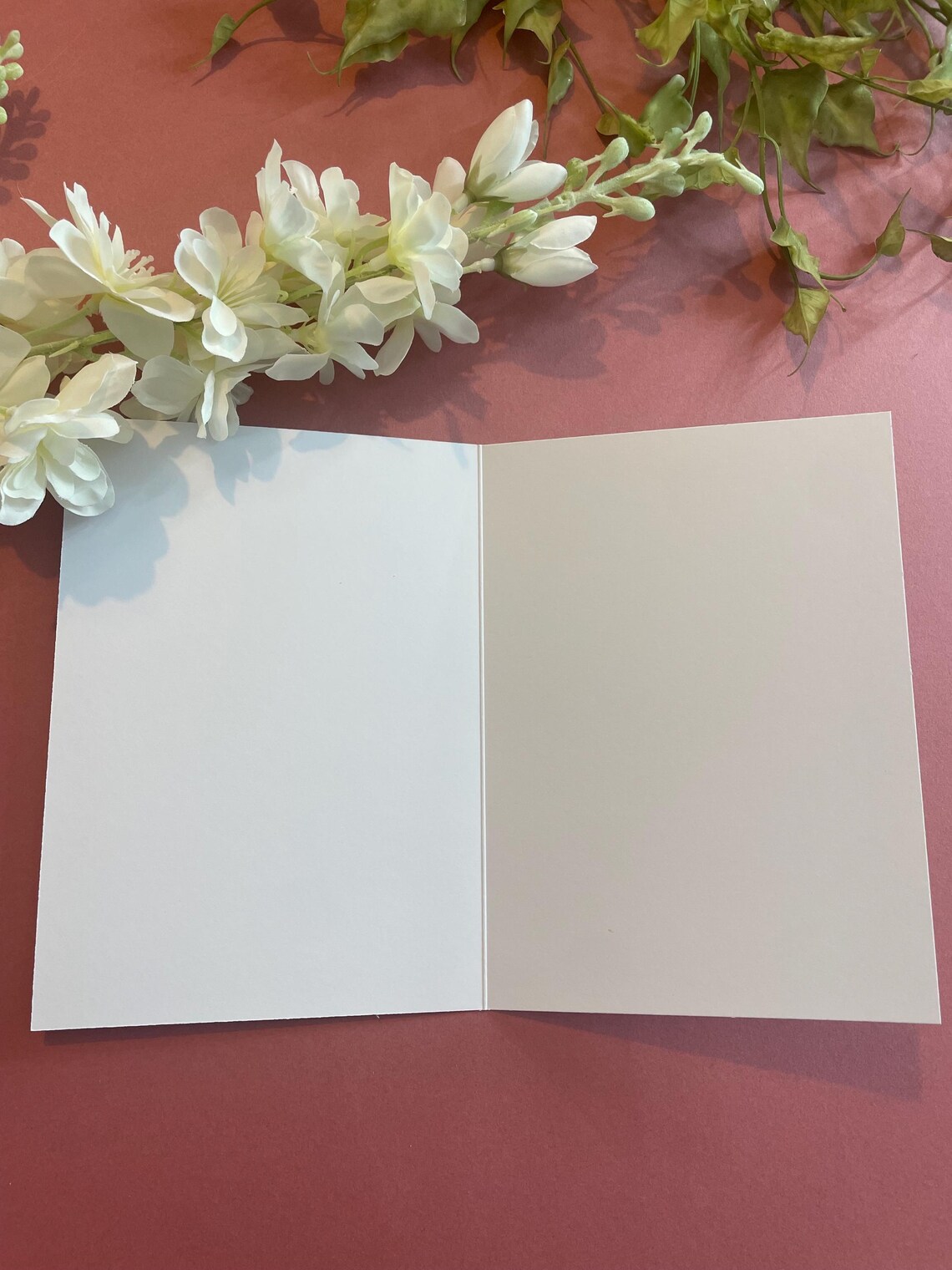 Christmas Book Shop Card, Book Lover Greeting - Image 4