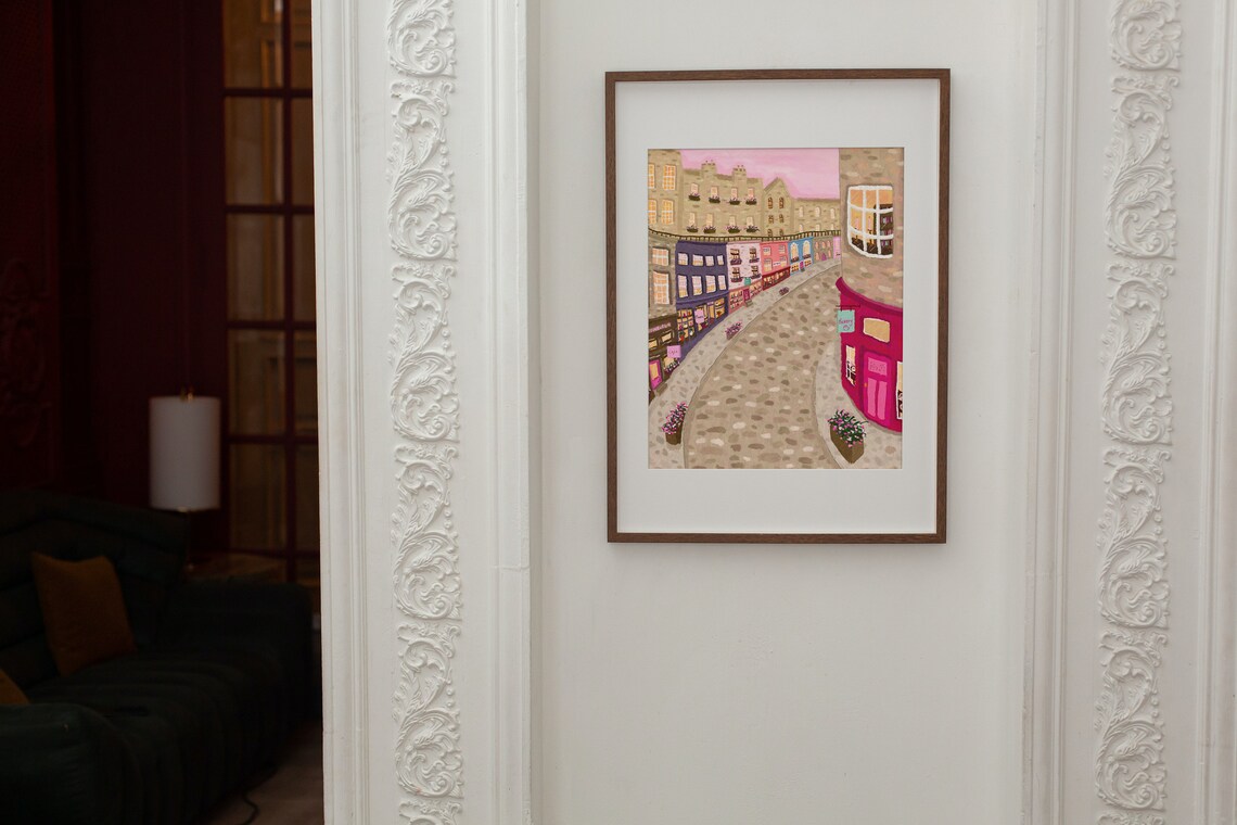 Edinburgh Edinburgh - Modern City Art Print - Image 5