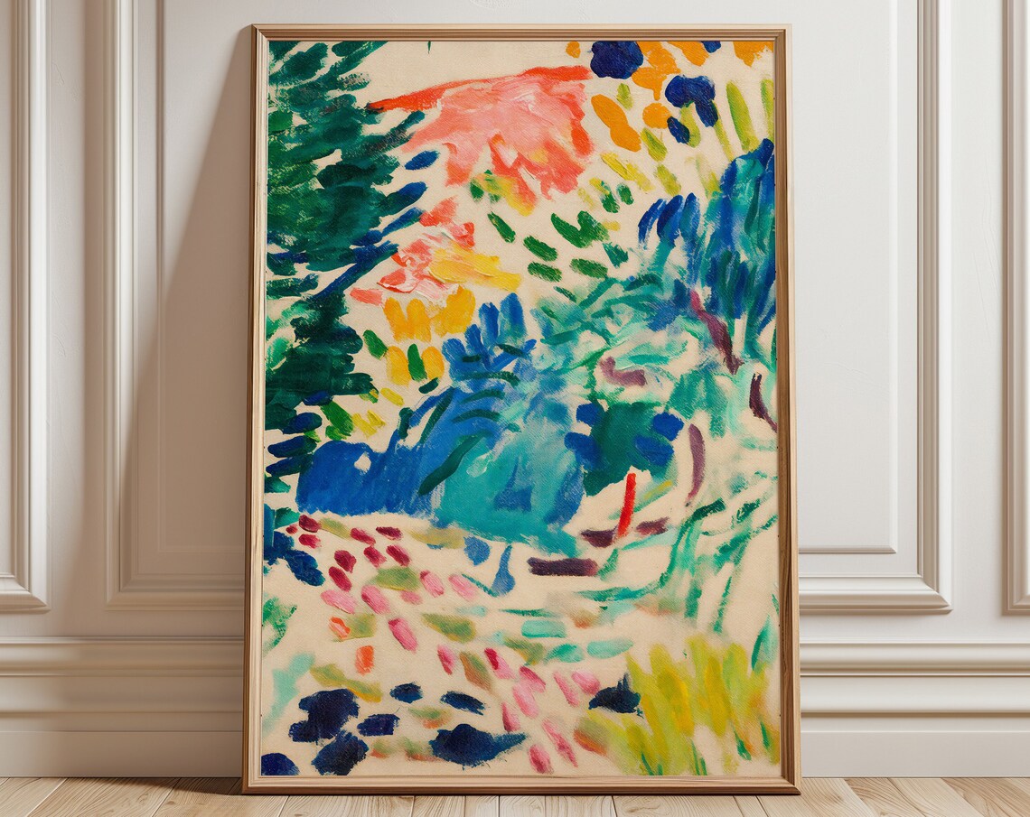 Henri Matisse Landscape At Collioure 1905, Art Print - Image 2