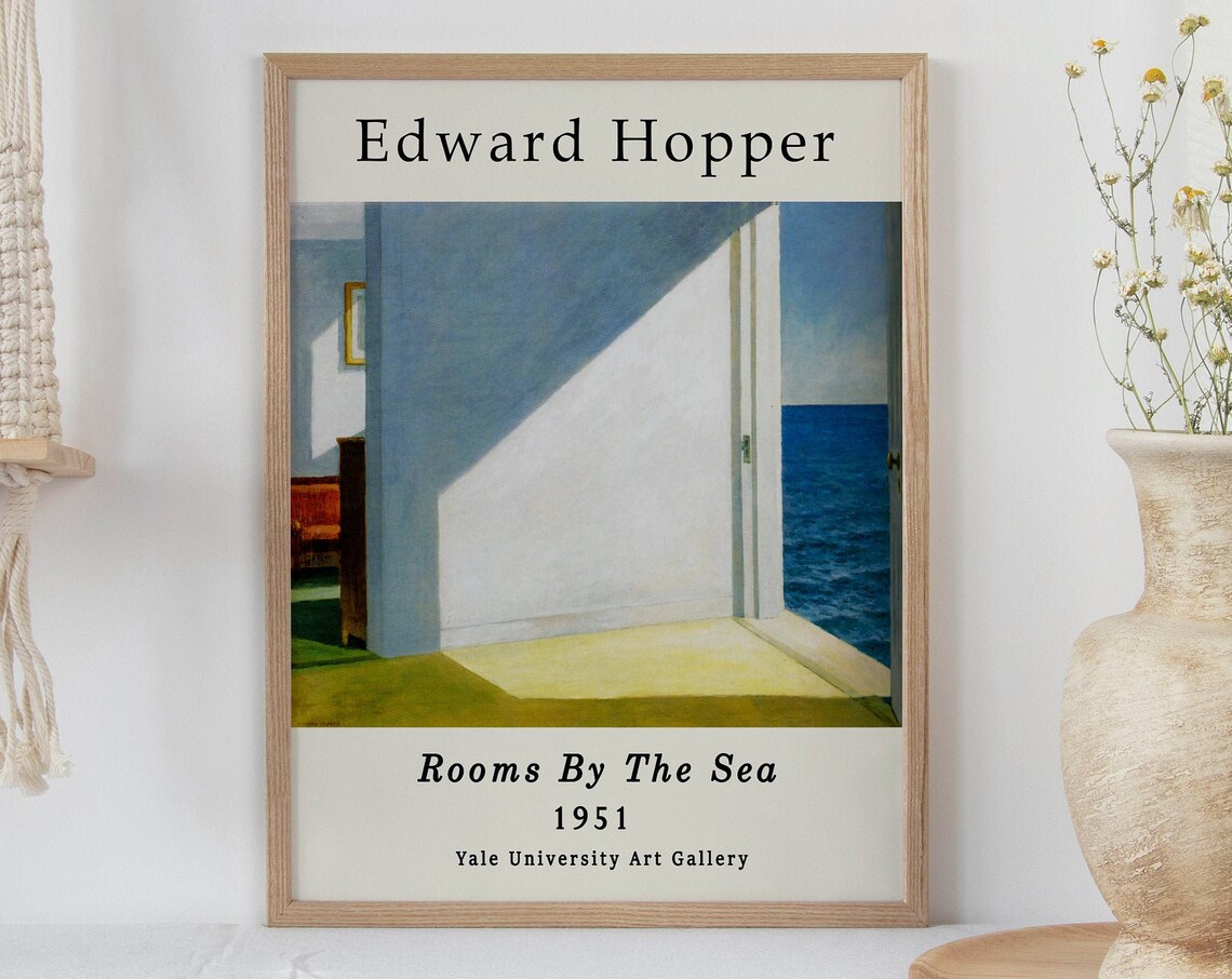 Edward Hopper Exhibition Poster, Rooms By The Sea - Image 2