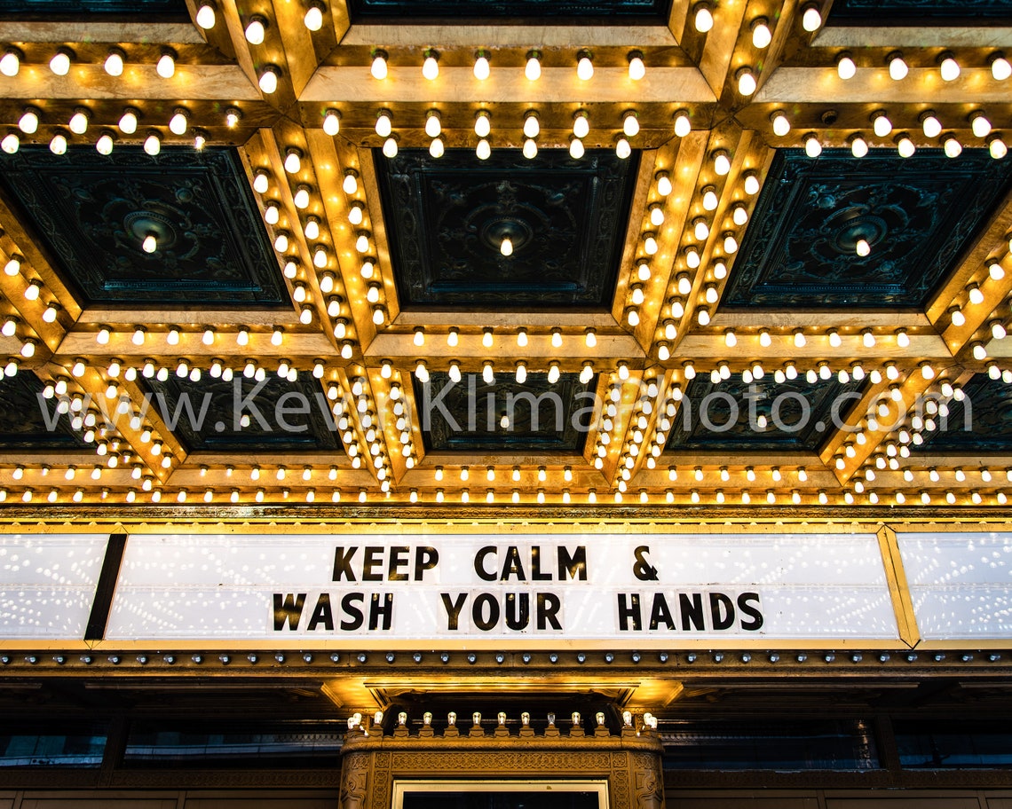 Keep Calm Wash Your Hands Art Print - Image 2