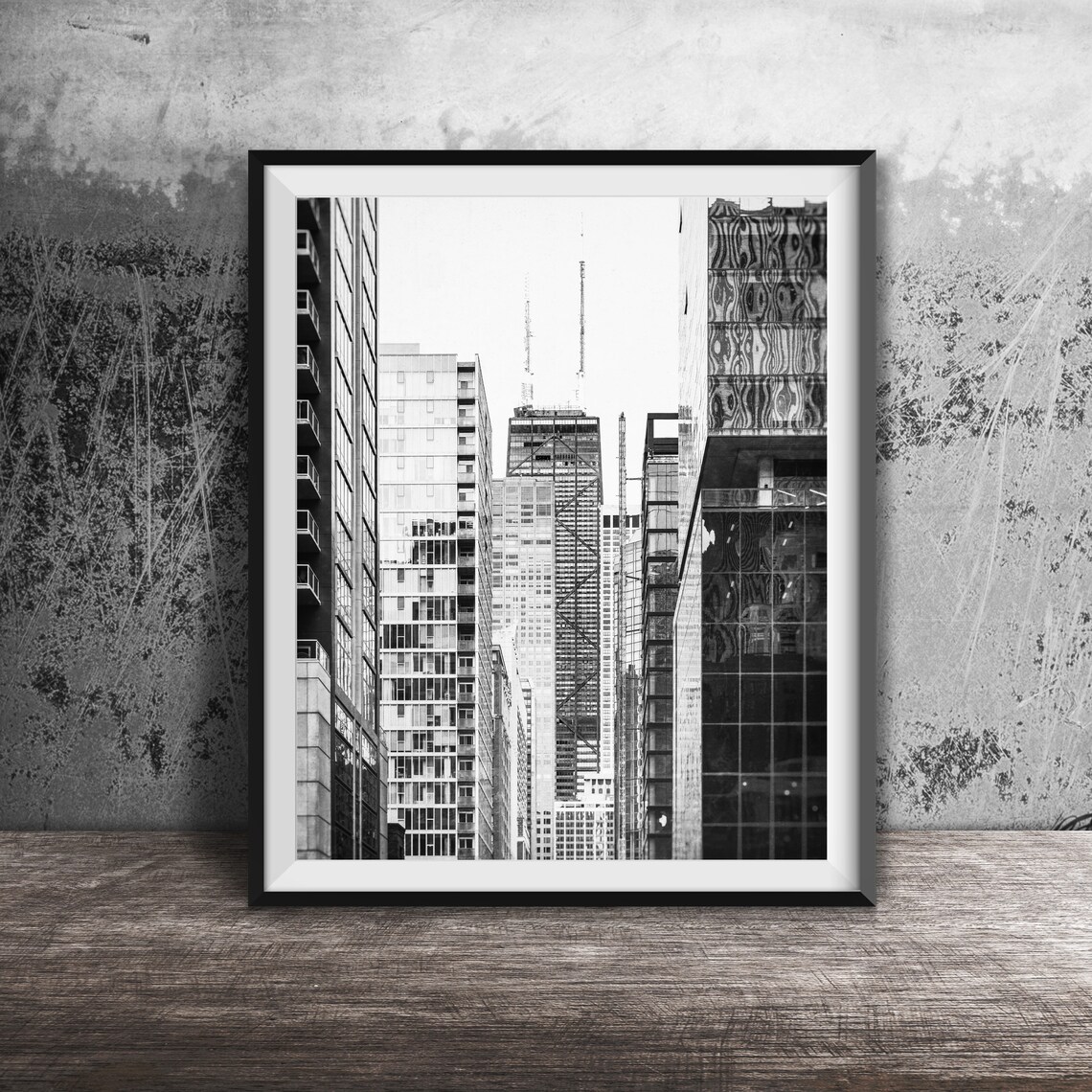Hancock Building Chicago, Architecture Art Print - Image 2