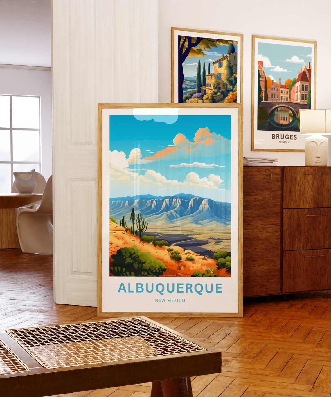 Albuquerque Travel Poster, New Mexico Wall Art - Image 5