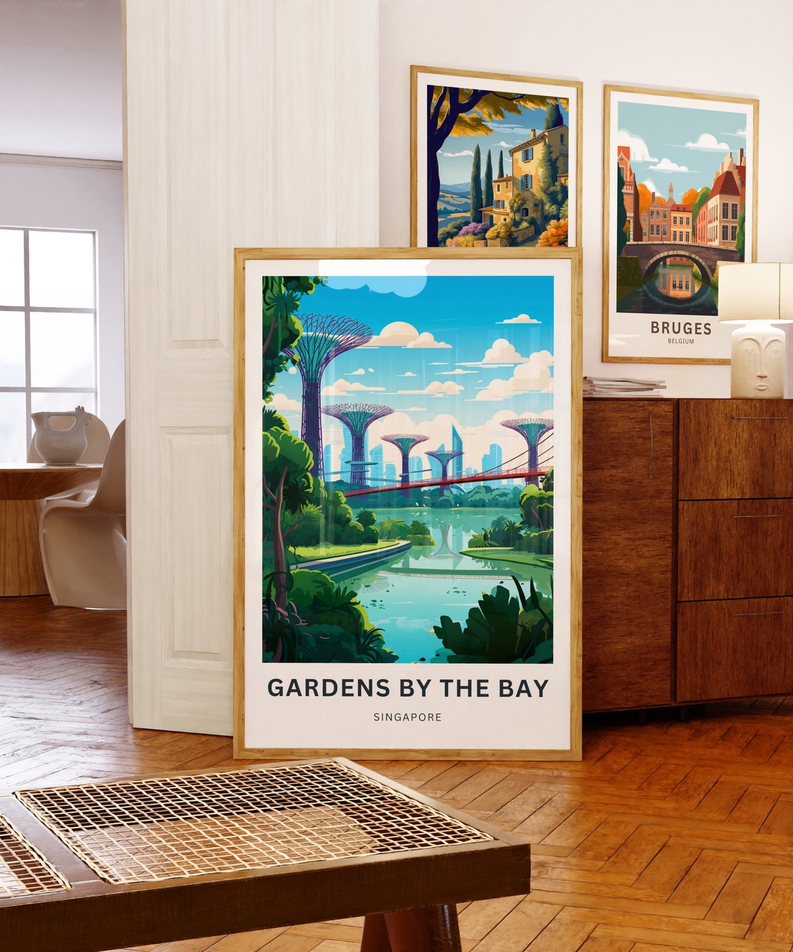 Gardens by the Bay Singapore Supertree Grove Personalized Poster - Image 5