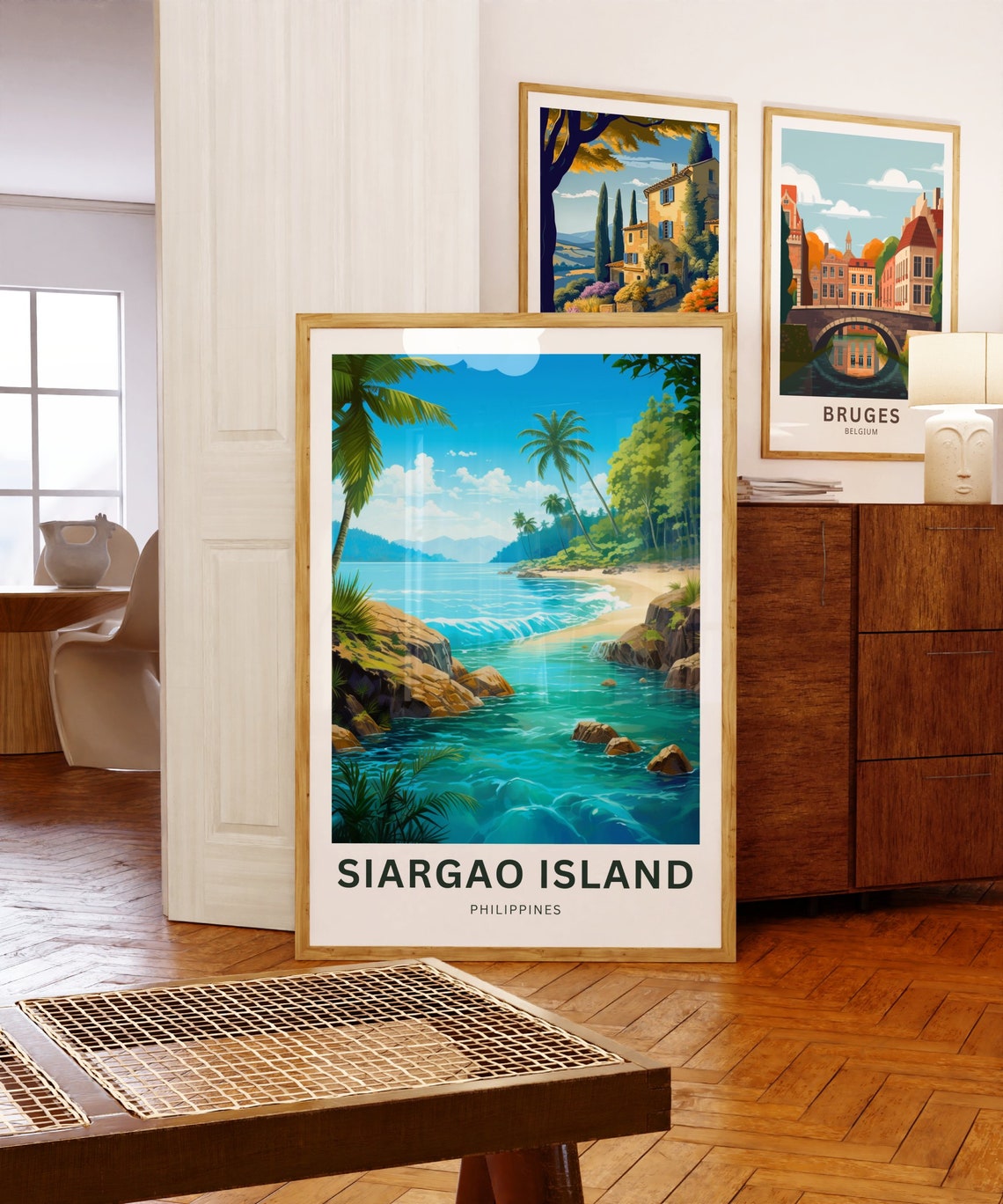 Siargao Island Philippines Tropical Beach Escape Travel Poster - Image 5