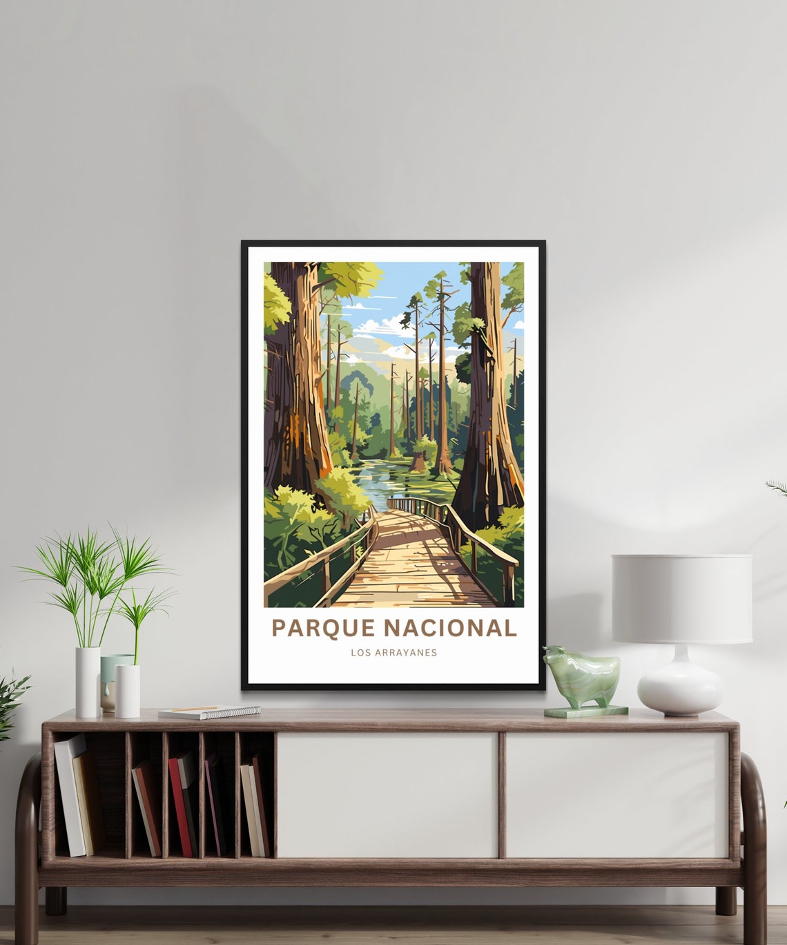 Personalized Parque Nacional Travel Print Parque Nacional Los Arrayanes Poster Argentina Wall Art Framed Present Gift Argentina Present - Image 2