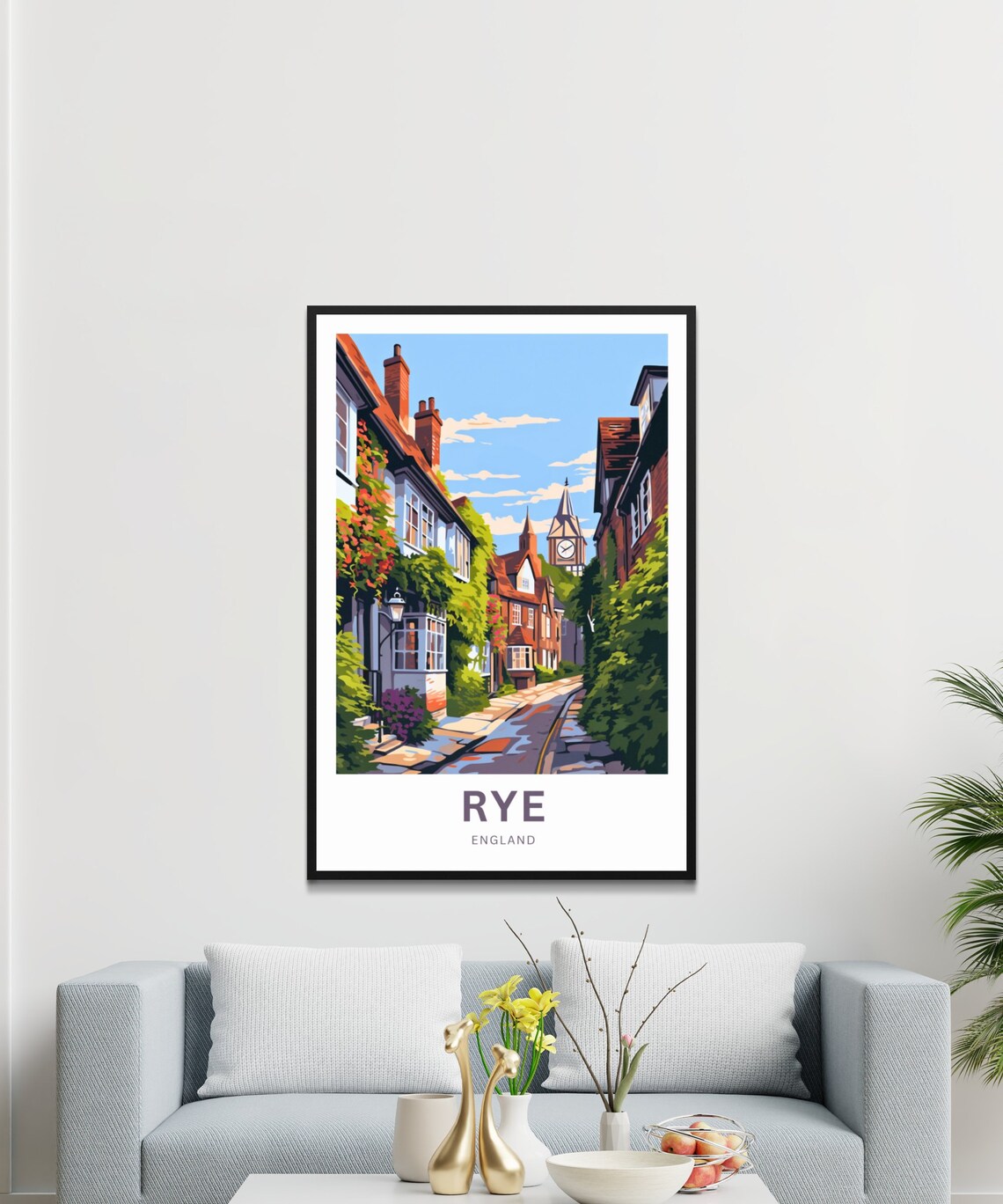 Rye Travel Poster, England Travel Art Print - Image 3