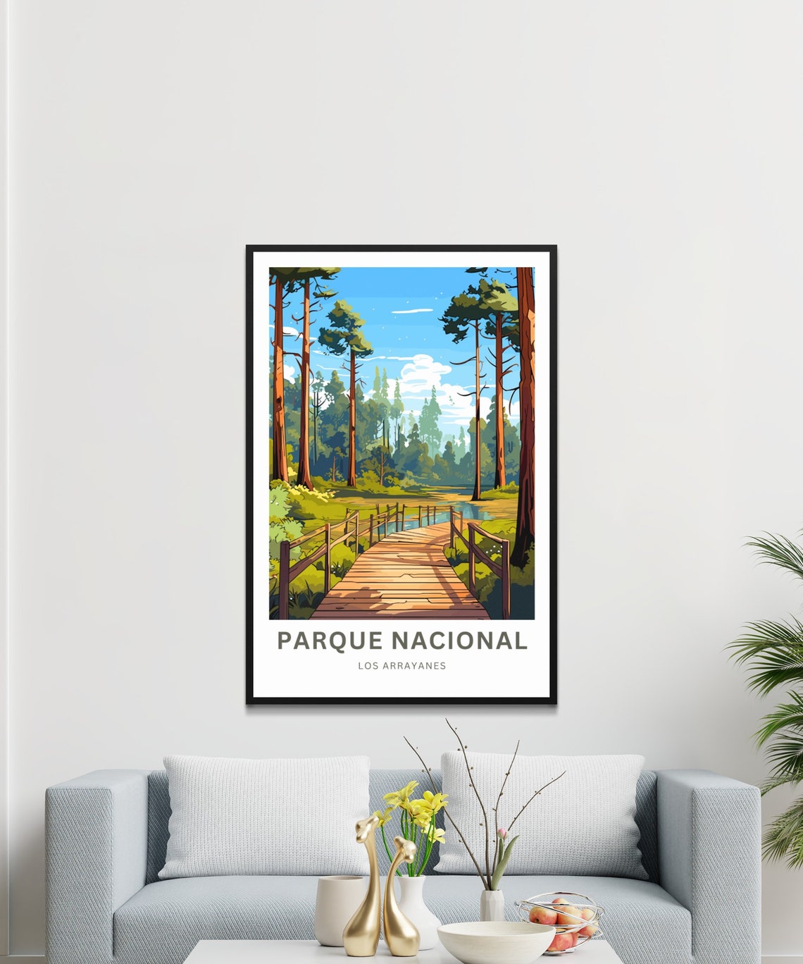 Personalized Parque Nacional Travel Print Parque Nacional Los Arrayanes Poster Argentina Wall Art Framed Present Gift Argentina Present - Image 3