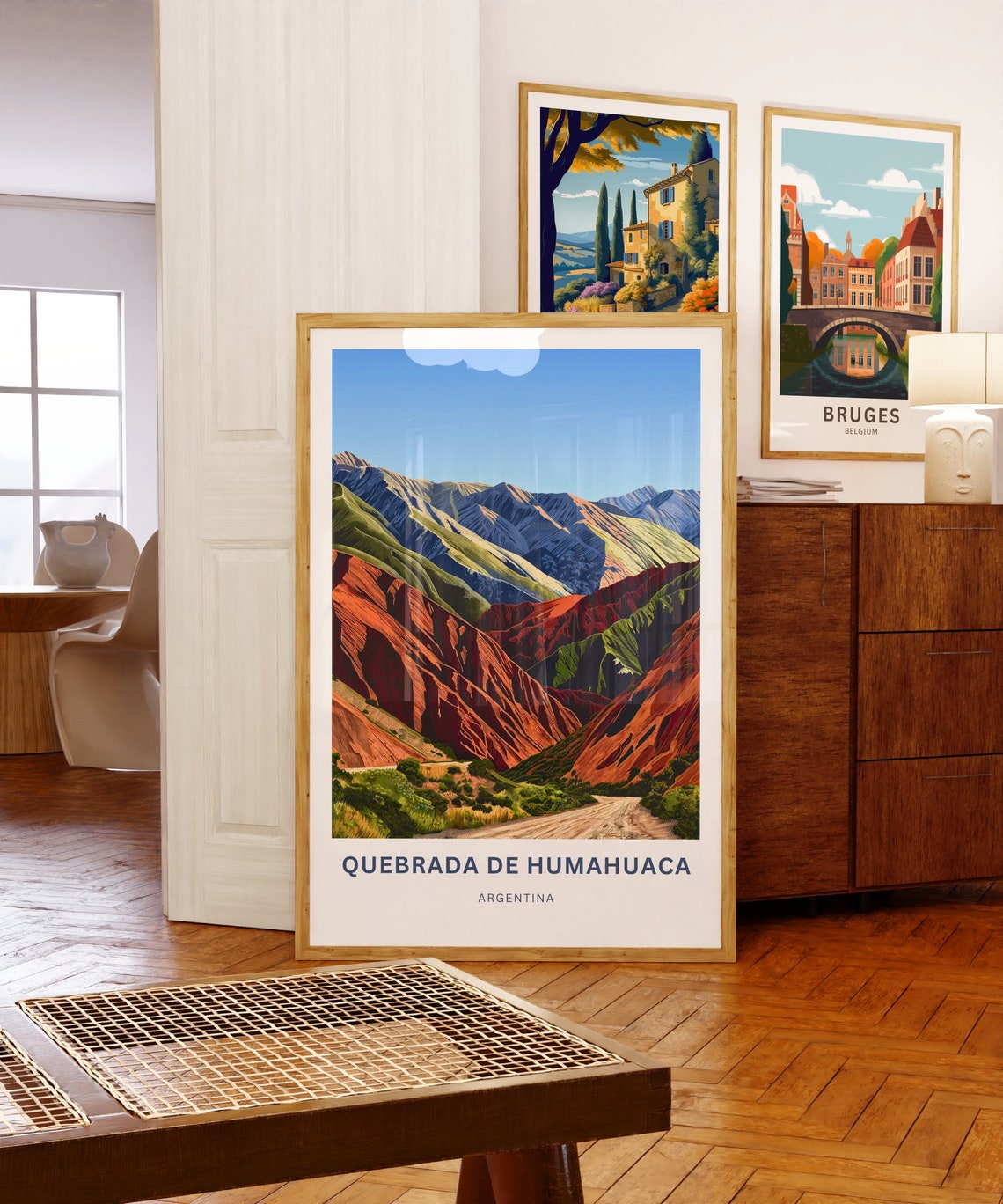 Quebrada De Humahuaca Travel Print Quebrada De Humahuaca Poster Argentina Wall Art Framed Present Gift Argentina Present - Image 5