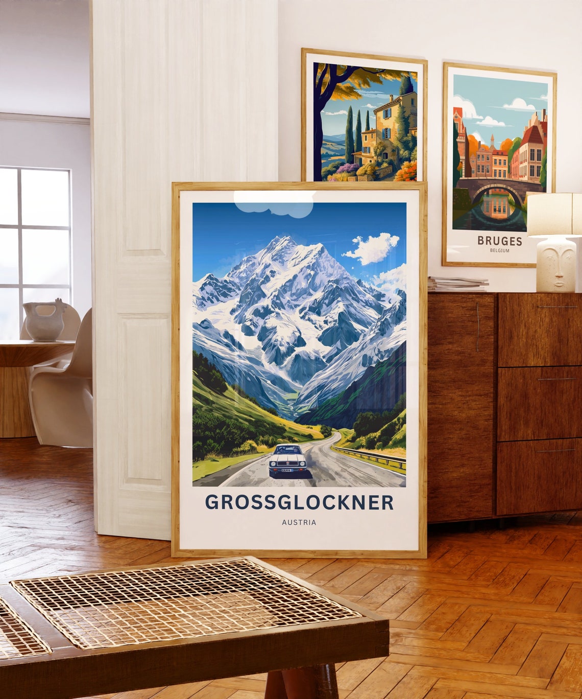 Grossglockner Austria Personalized Alpine Road Mountain View Poster - Image 5