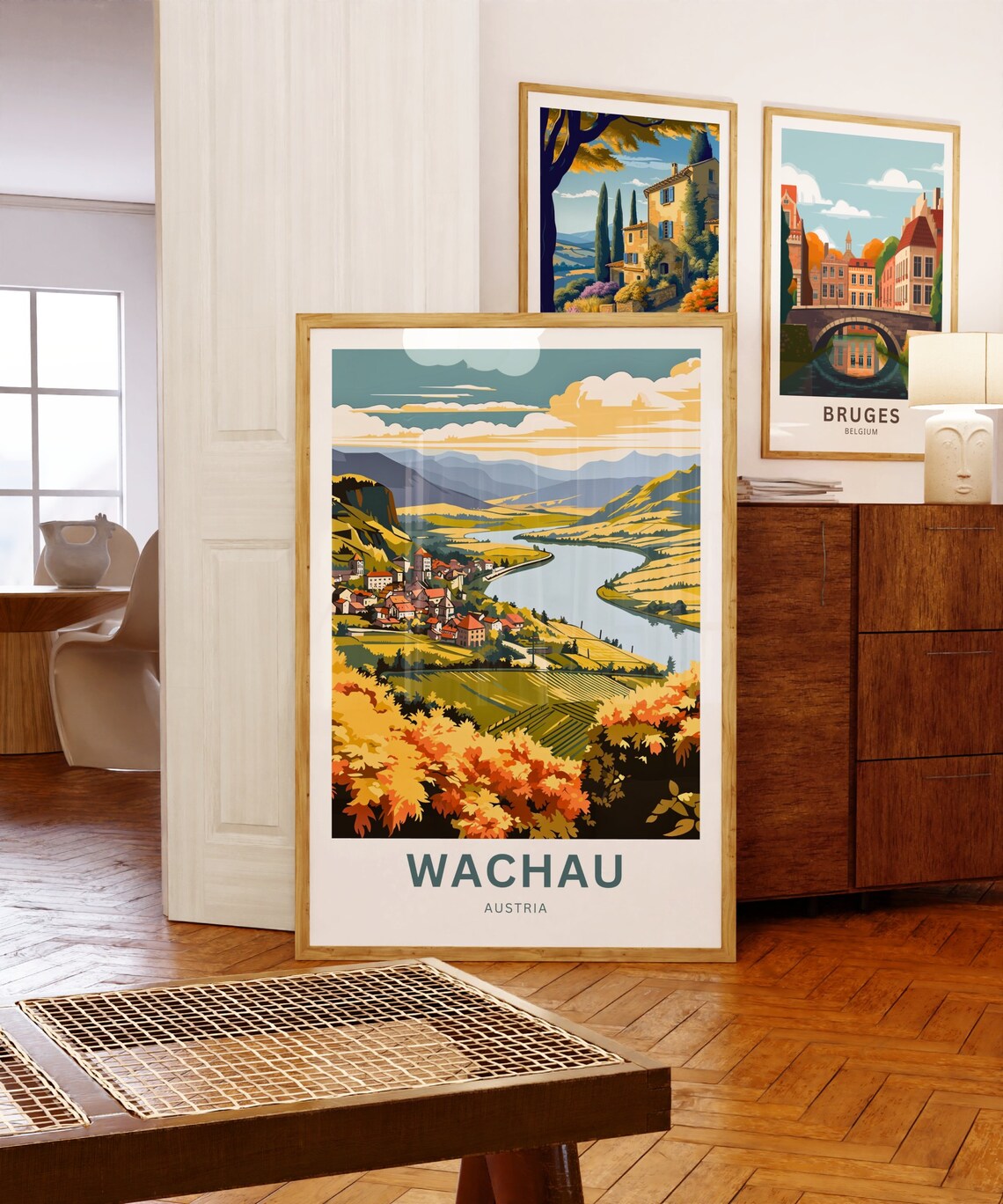 Wachau Travel Poster, Austria Wall Art Print - Image 5