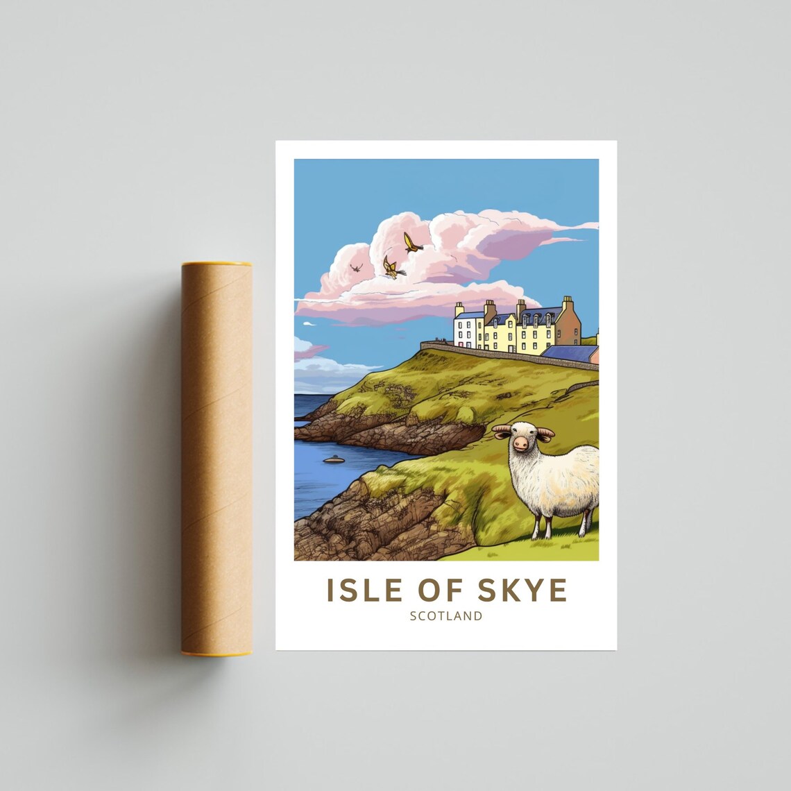 Isle Of Skye Gift Art Lovers Travel Poster - Image 5