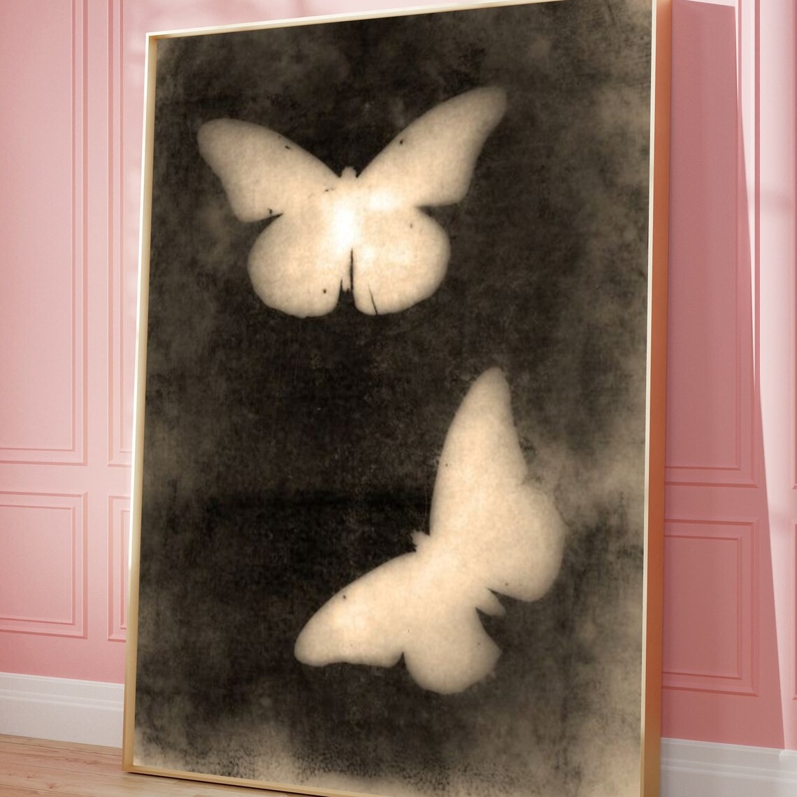 Butterfly Retro Home Decor Poster