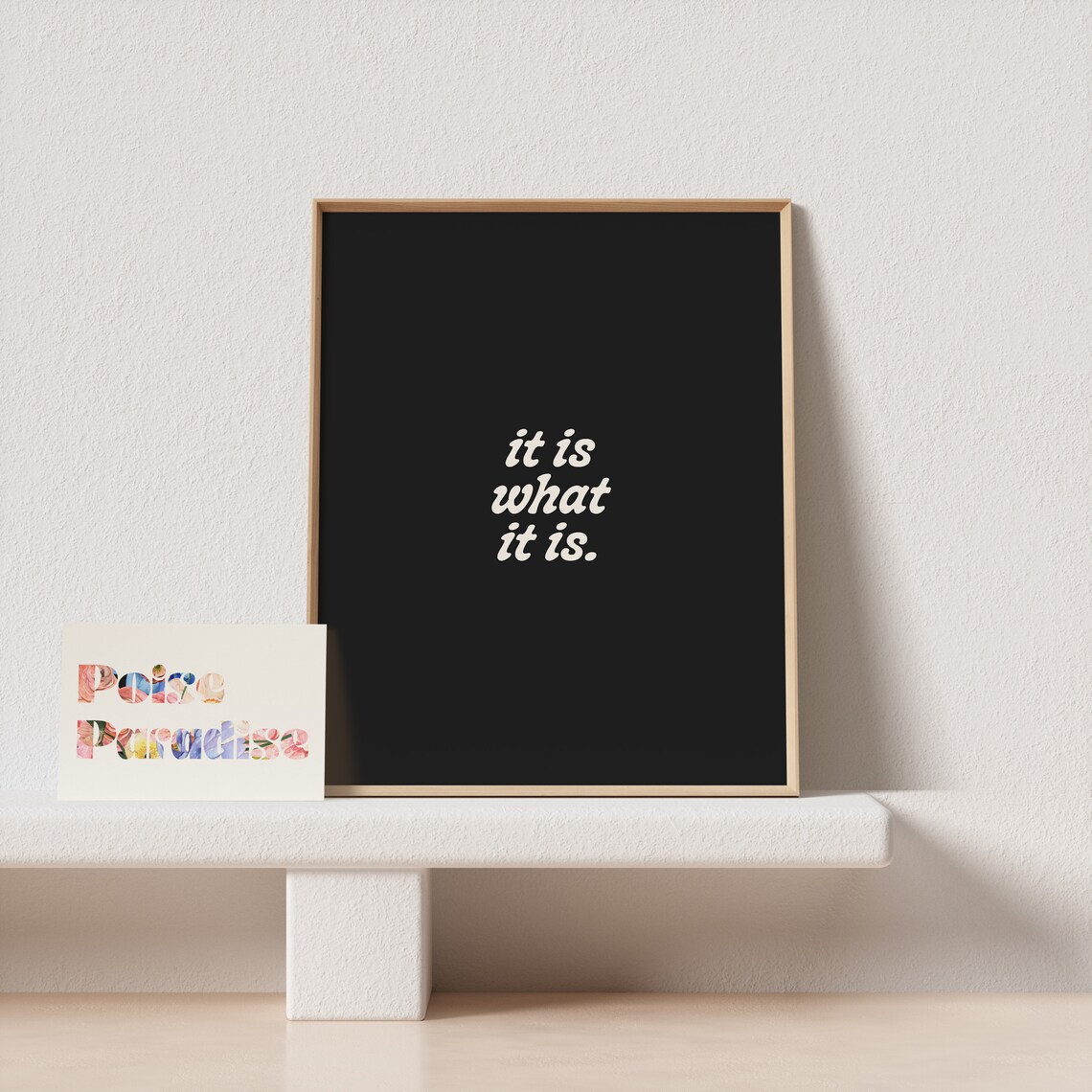 It Is What It Is Retro Poster, Gallery Wall - Image 4