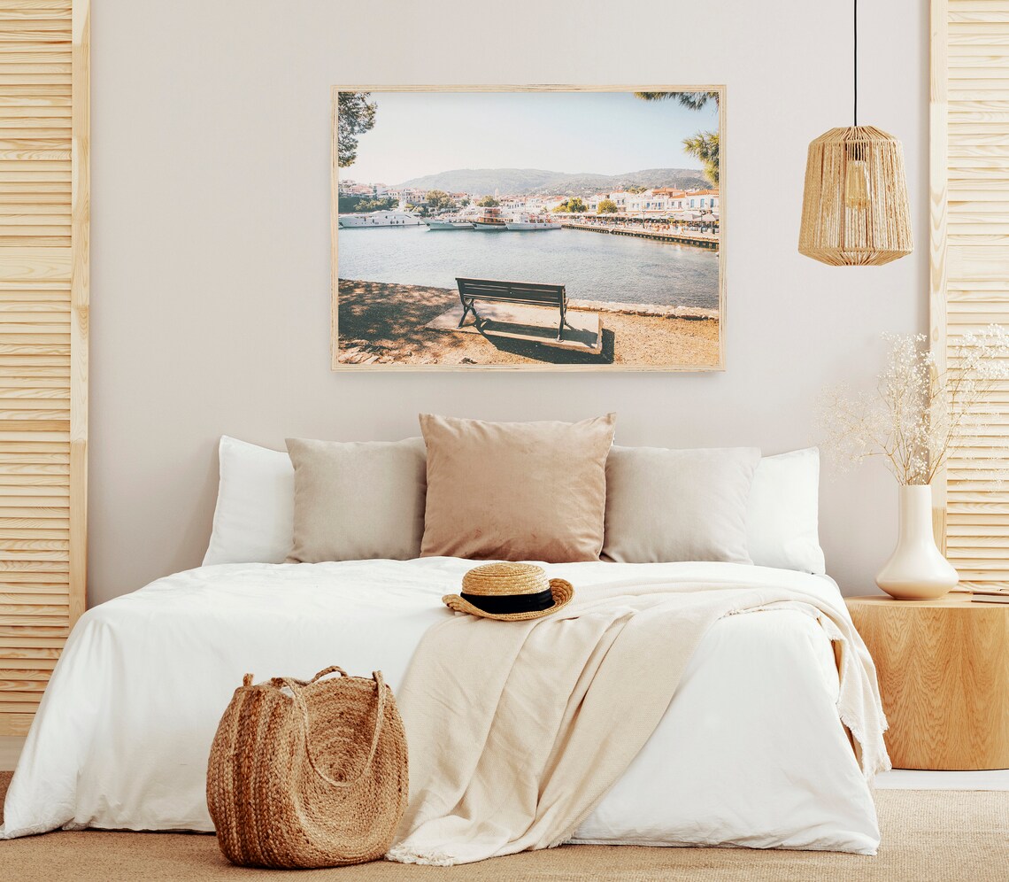Skiathos Greece Landscape, Aegean Sea Art Print - Image 3