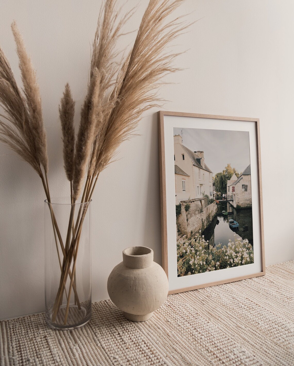 Bayeux French Country Decor, Normandy Cityscape Print - Image 2