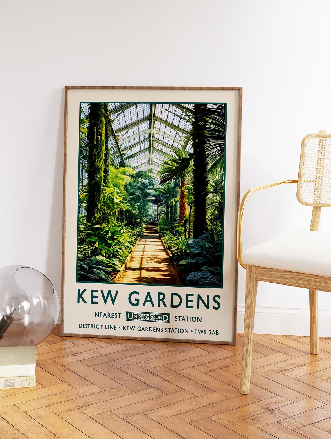Kew Gardens Botanical Gardens Poster Print - Image 2