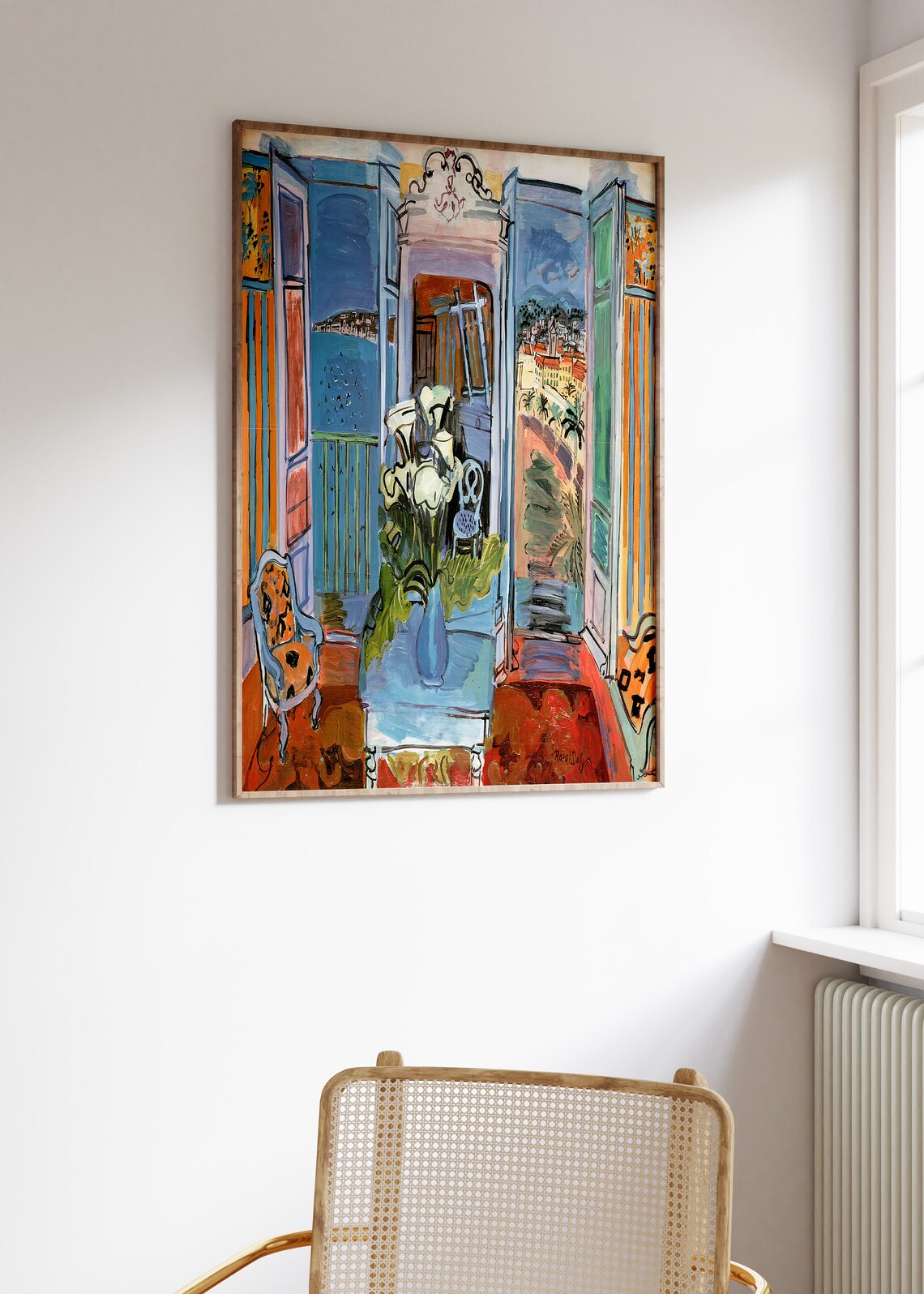 Raoul Dufy Open Window Fauvist Art Print - Image 3