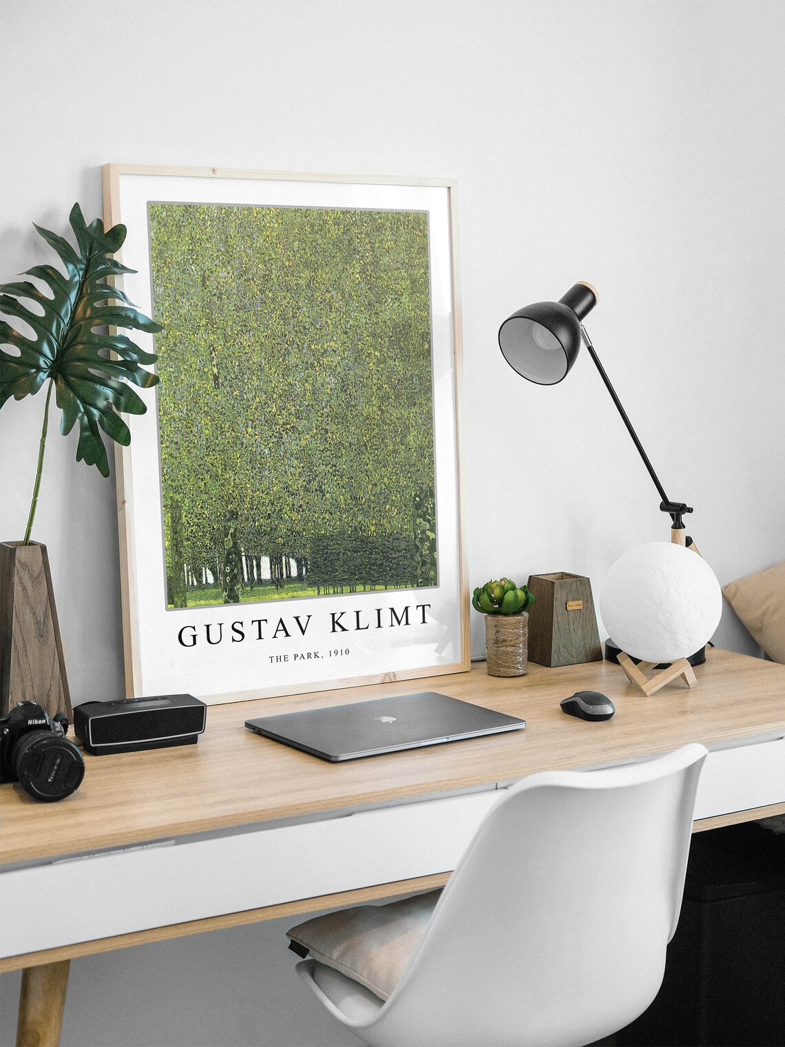 Gustav Klimt The Park Art Print, Floral Art Nouveau - Image 2