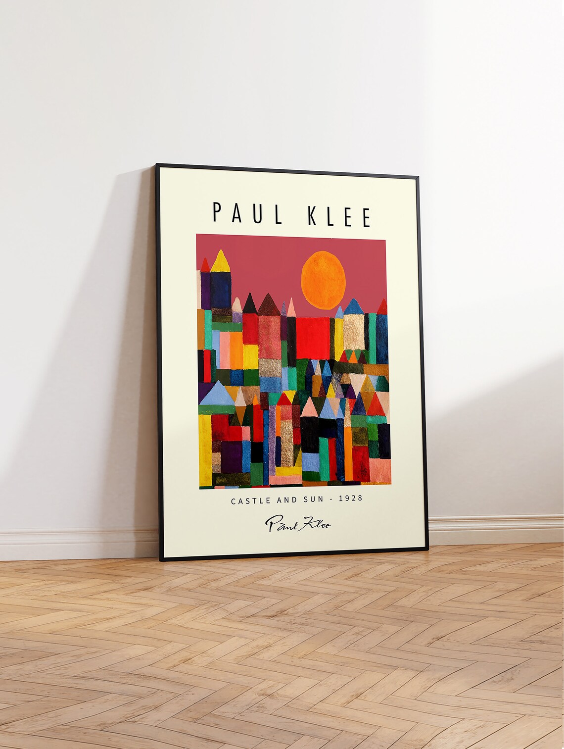 Paul Klee Castle And Sun Art Print, Abstract Decor - Image 2