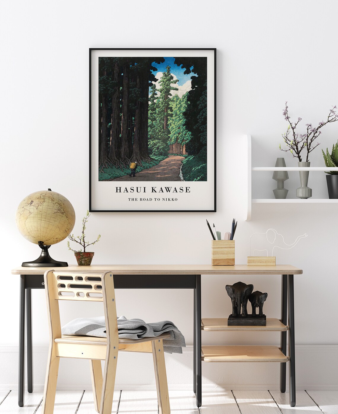 Japanese Exhibition Poster, Kawase Hasui Art Print - Image 2