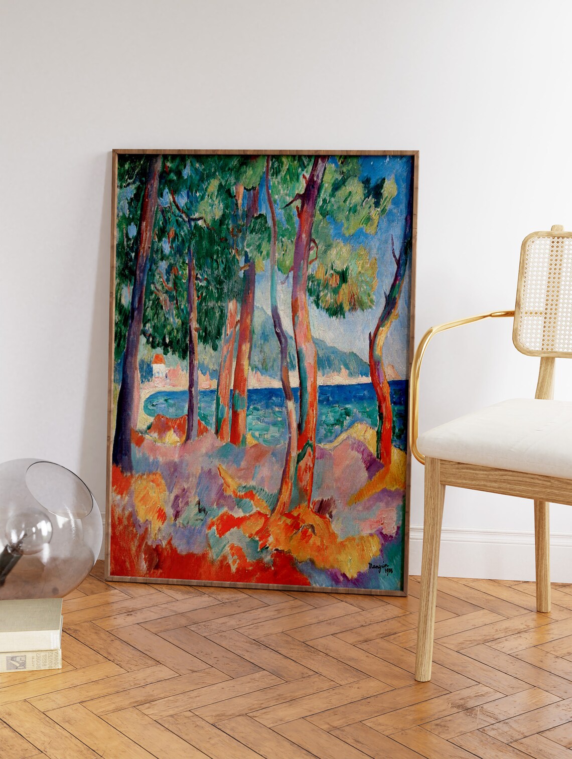 Henri Manguin Pine Forest in Cavaliere, Fauvist Art Print - Image 2