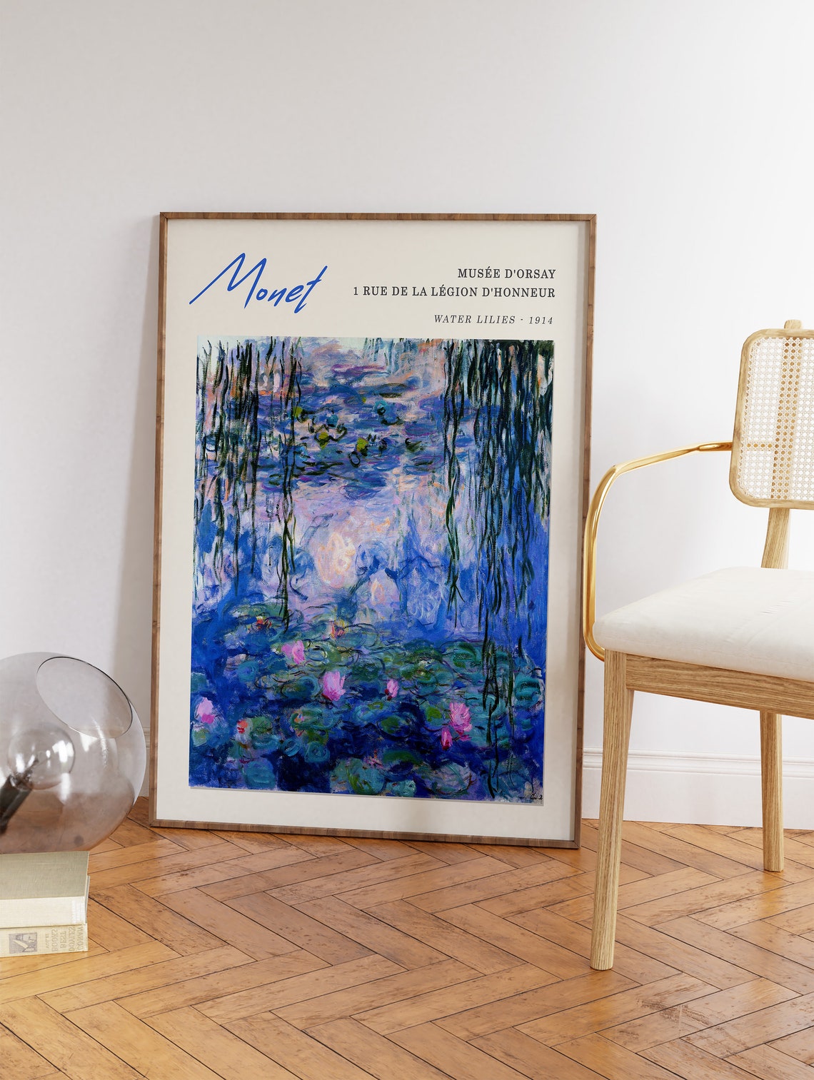 Claude Monet Water Lilies 1914 Musee dOrsay Gallery Art Poster - Image 3
