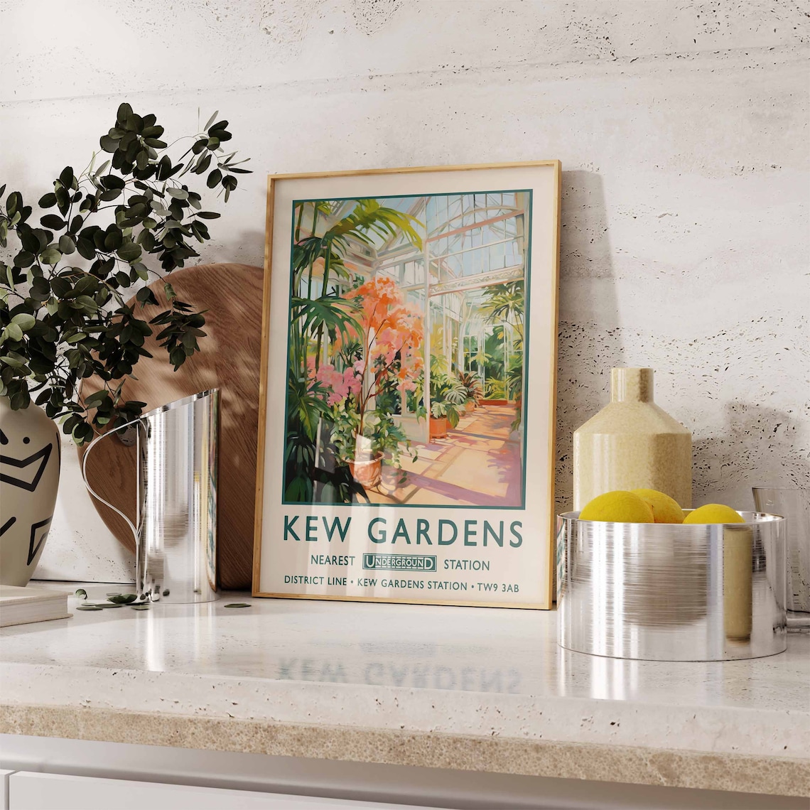 Kew Gardens Botanical Gardens Wall Art Print - Image 2