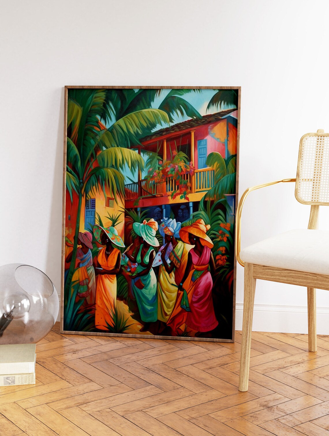 Caribbean Tropical Scenery Poster Print - Image 2