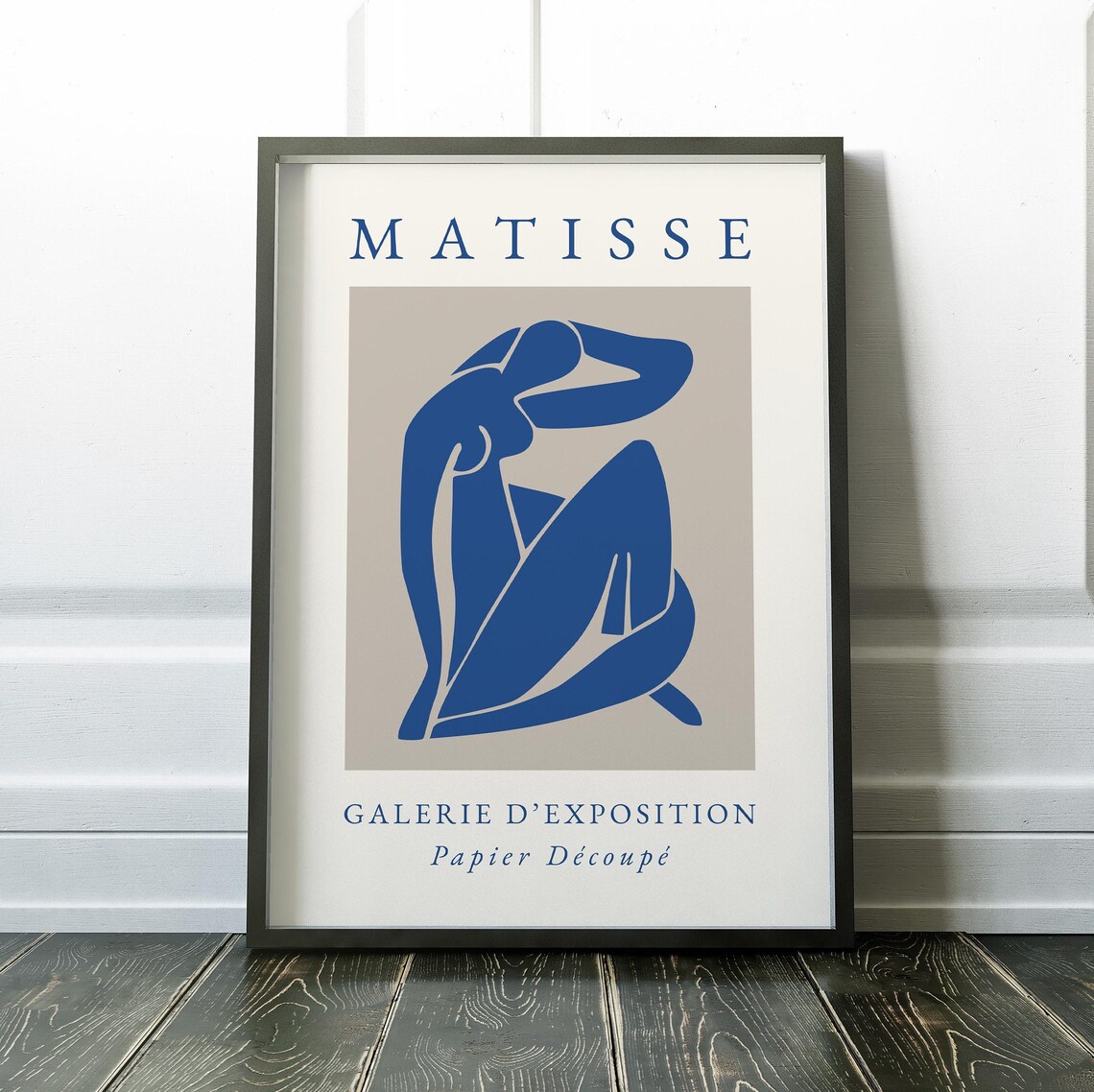 Matisse Blue Nude Papier Decoupe Exhibition Gallery Wall Poster - Image 2