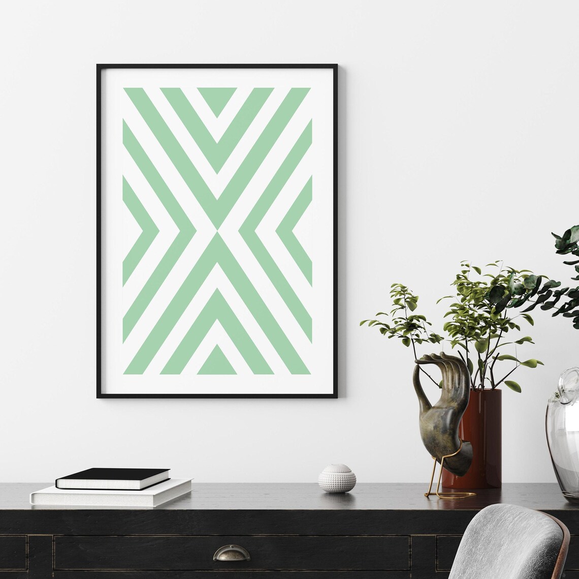 Scandinavian Minimalist Art Print, Modern Decor - Image 2