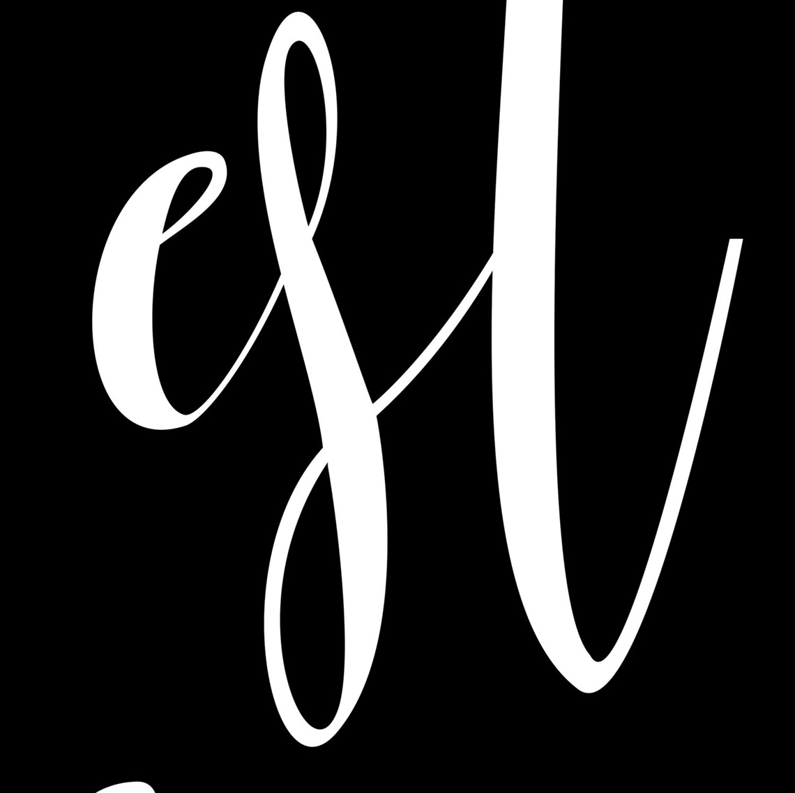 C'est La Vie Typography Poster Print, Black White - Image 3