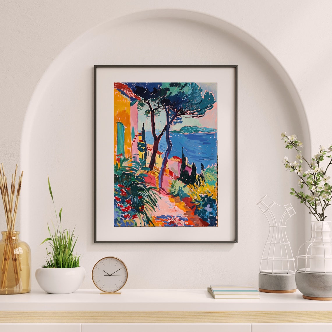 Matisse Print Yellow House Decor Mid Century Wall Art Matisse Poster Exhibition Landscape Art Eclectic Decor - Image 6