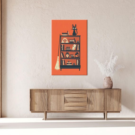 Anime Canvas Art Japanese Home Decor Trendy 3d Design