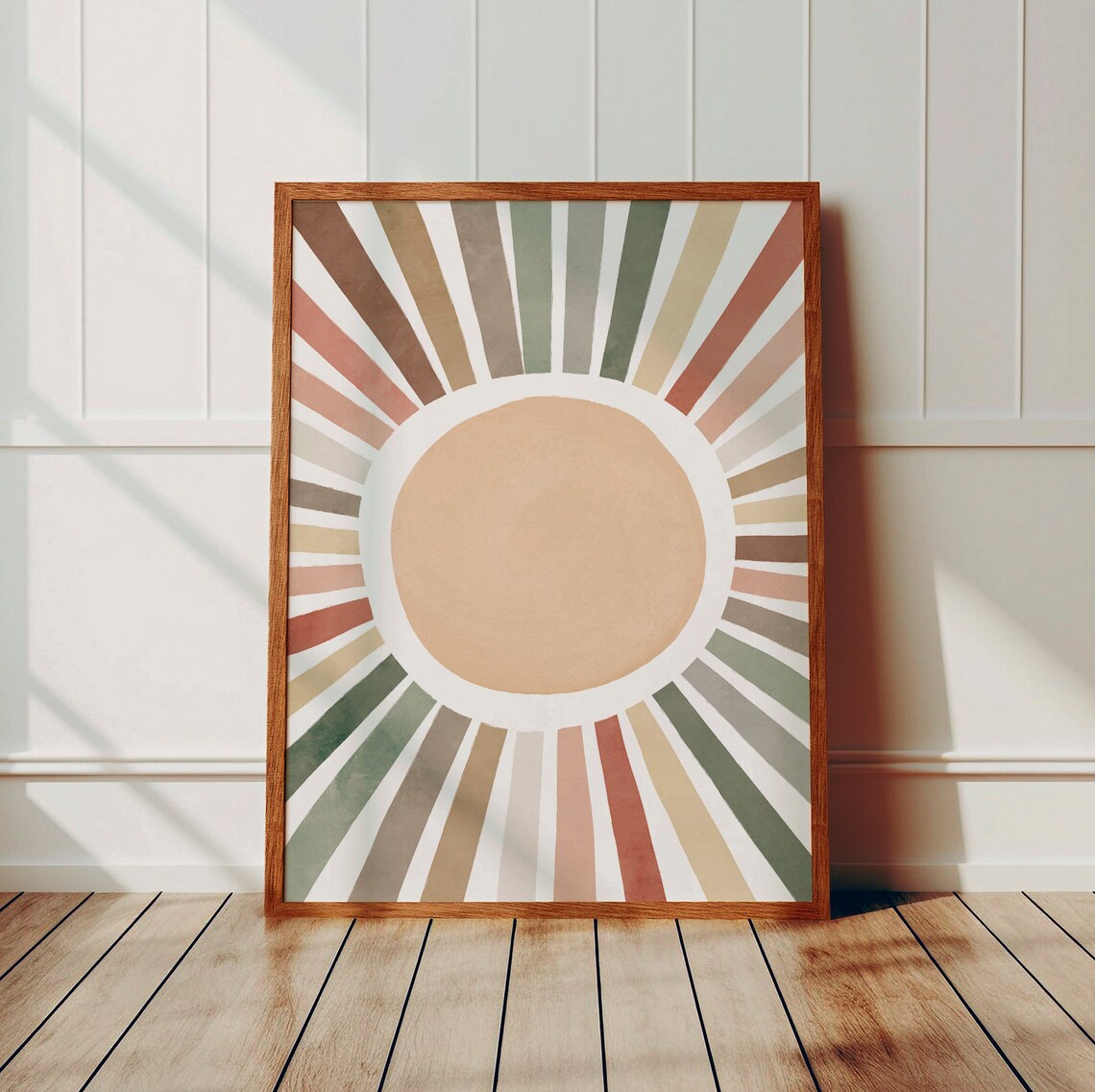 Boho Sun Art Print, Nursery and Playroom Decor - Image 2