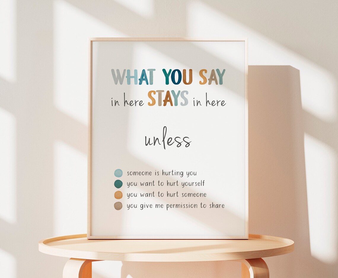 Counseling Office Decor, Calming Corner Art Print - Image 3