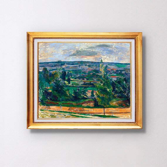 Paul Cezanne Landscape From Jas De Bouffan 1878 Fine Art Glice Sku 0214