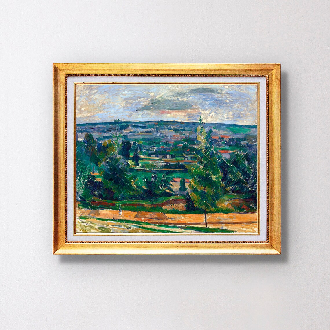 Paul Cezanne Landscape From Jas De Bouffan 1878 Fine Art Glice Sku 0214