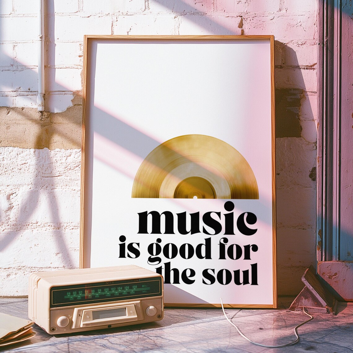 Music Is Good For The Soul, Music Art Print - Image 2