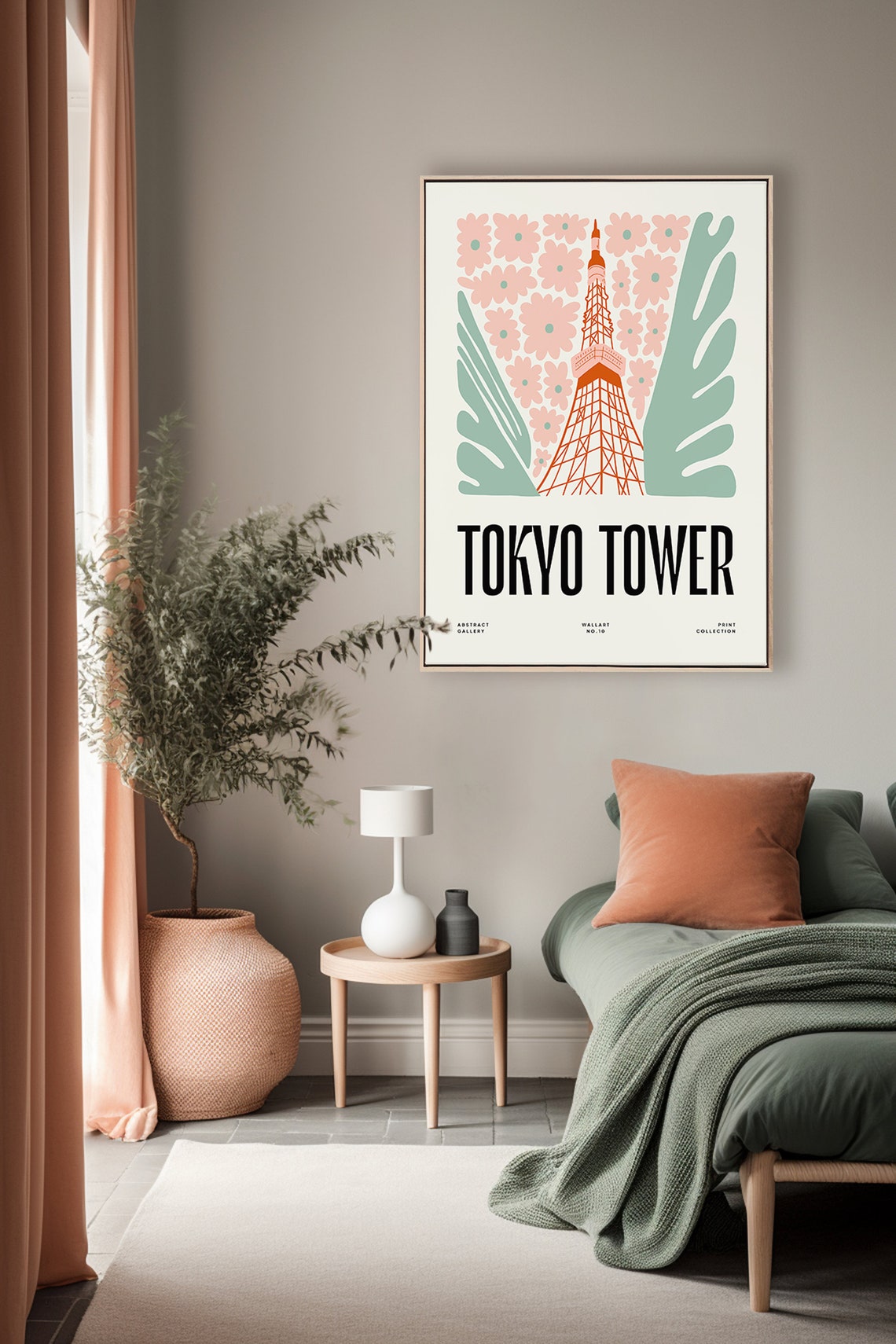 Tokyo Tower Japan Poster Tokyo Tower Japan Print Tokyo Tower Japan Travel Poster Tokyo Tower Japan Exhibition Tokyo Tower Trendy Art - Image 4