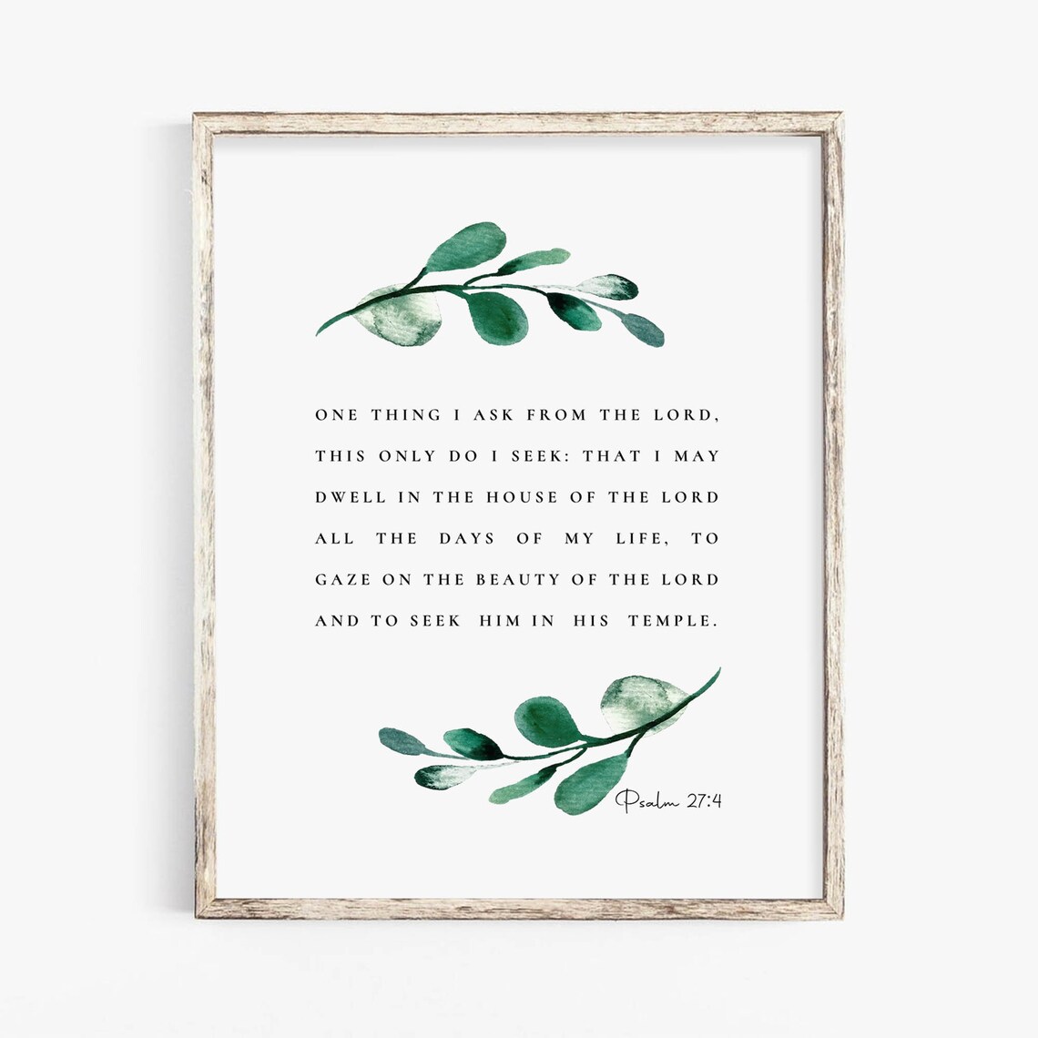 Psalm 274 Bible Verse, Botanical Scripture - Image 2
