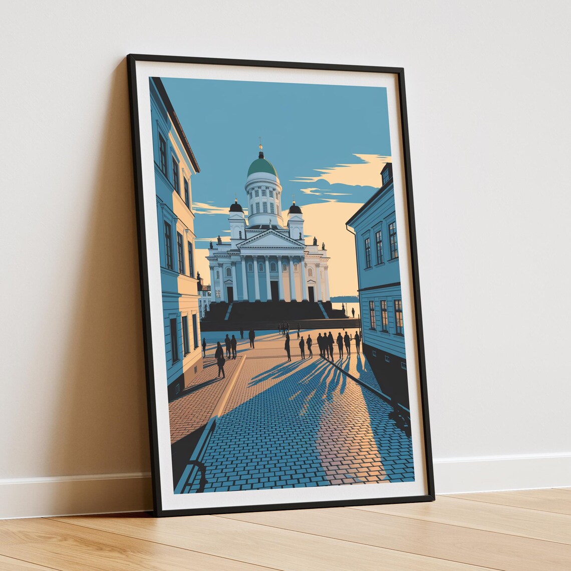 Helsinki Cathedral Travel Poster, Nordic Landmark - Image 3