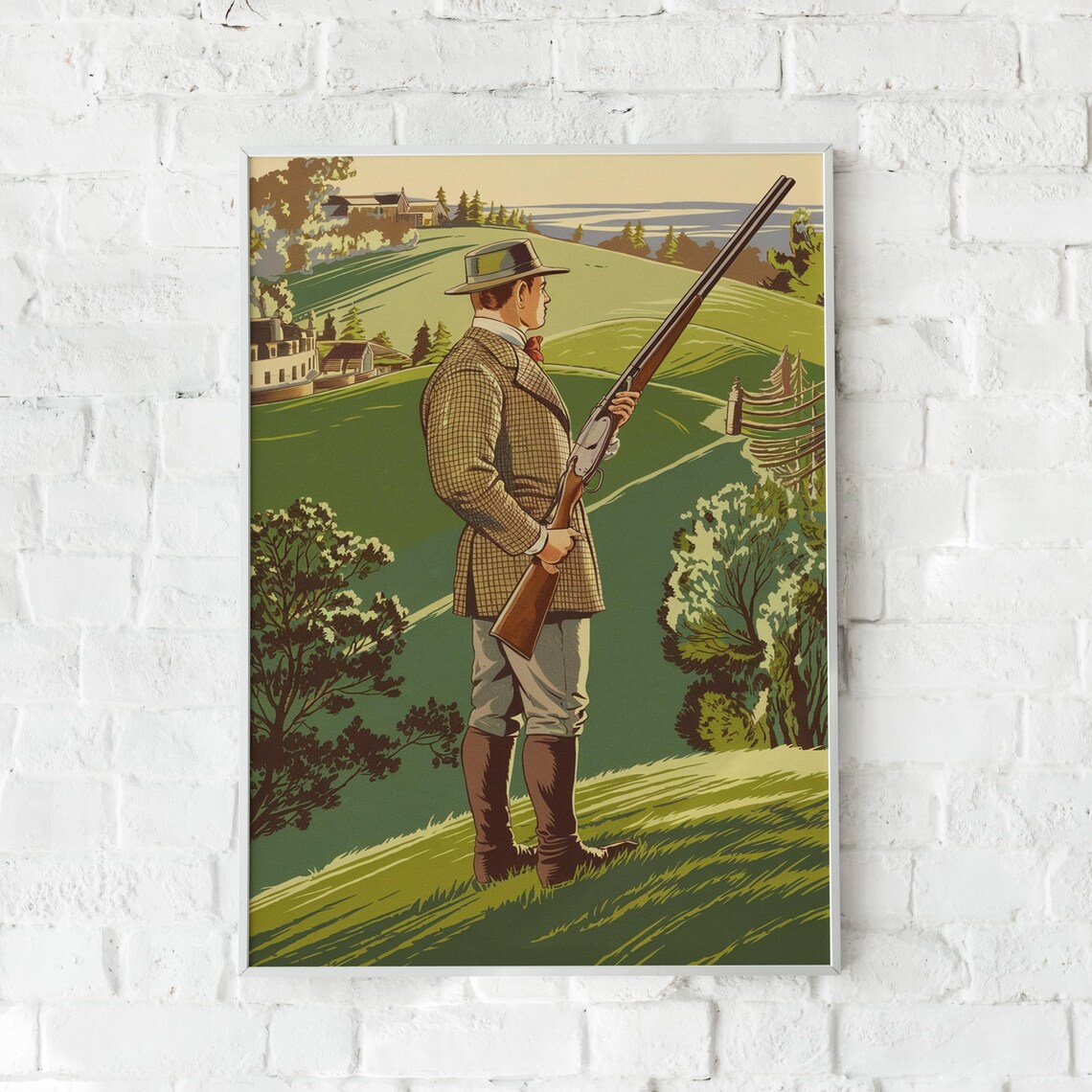 Classic British Huntsman, Vintage Sporting Poster - Image 5