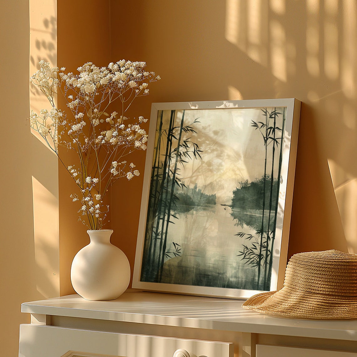 Wabi Sabi Bamboo Forest Print Wabi Sabi Wall Art Japanese Inspired Wall Decor Wabi Sabi Home Decor Gifts For Her Japandi Decor - Image 6