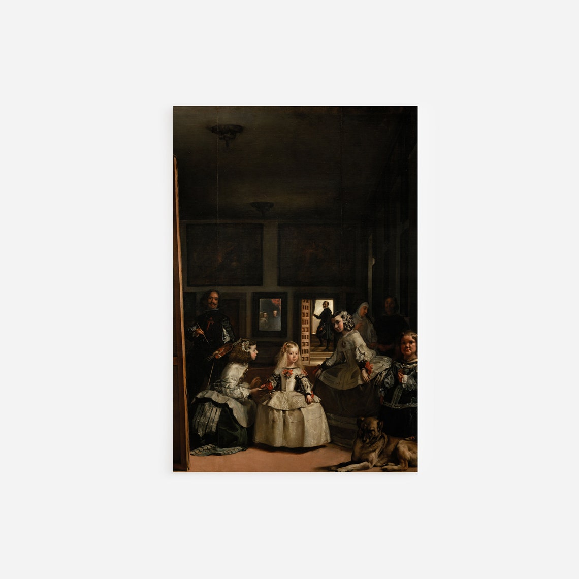 Diego Velazquez The Maids Of Honour Las Meninas 1657 Classic Painting Photo Poster Print Art Gift Home Wall Decor Greatest Painting