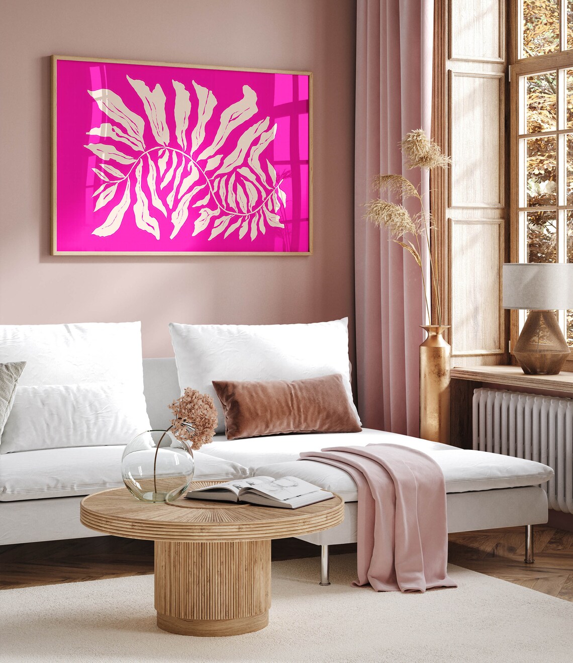 Botanical Flower Art, Maximalist Floral Wall Art - Image 2