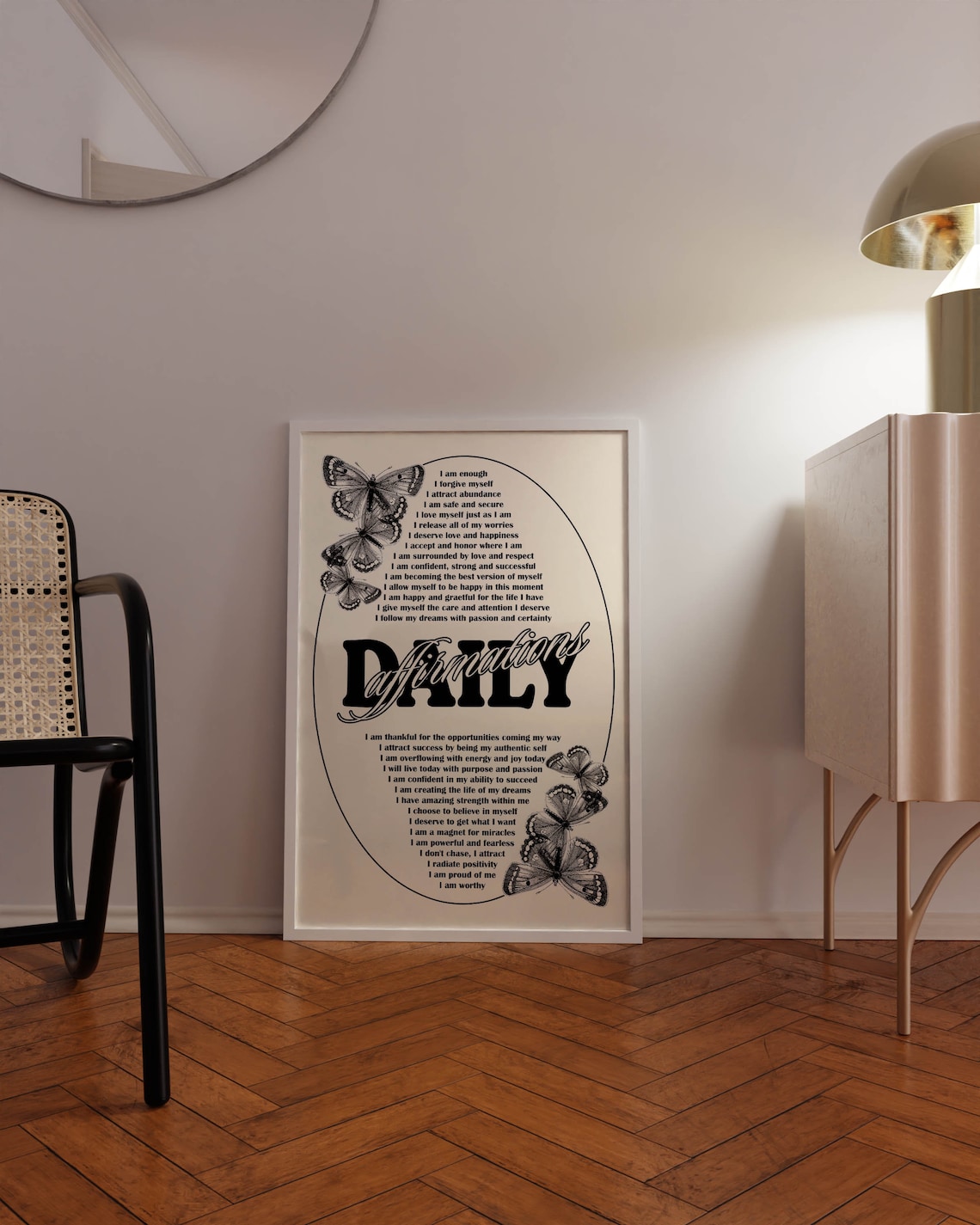 Daily Affirmation Y2K Aesthetic Art Print - Image 2